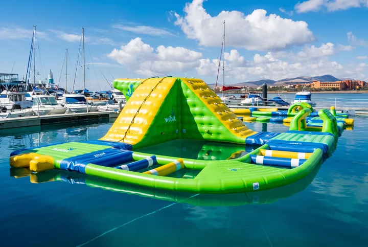 Schwimmender Aquapark, Fuerteventura