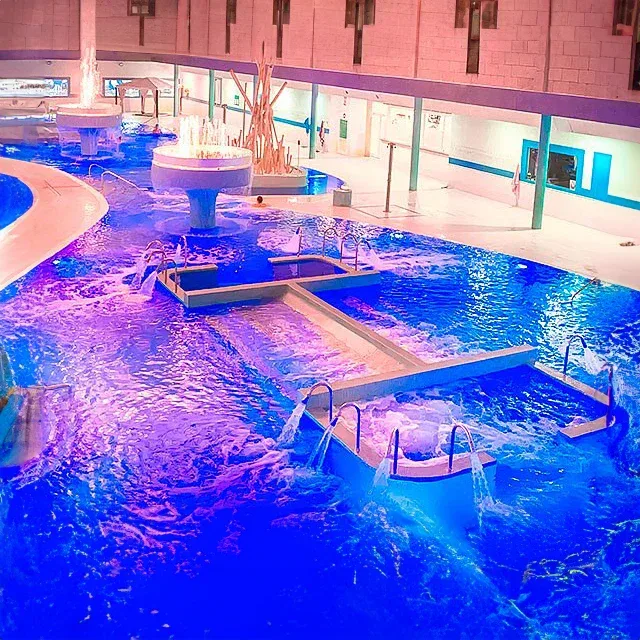 Aqua Club Termal Spa Tenerife, Adgang til termisk kredsløb