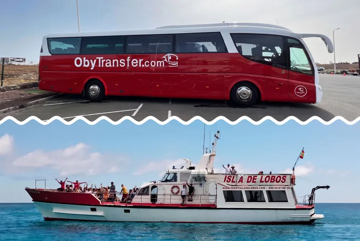 Fähre nach Isla de Lobos, Fuerteventura