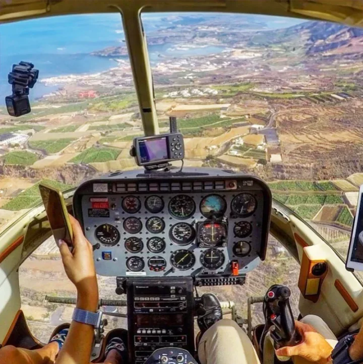 Helikopterituur Tenerife, Maastikulend Adejest