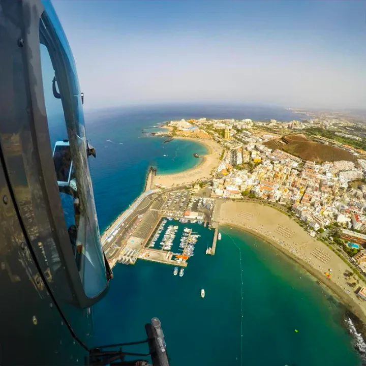 Helikopterituur Tenerife, Maastikulend Adejest