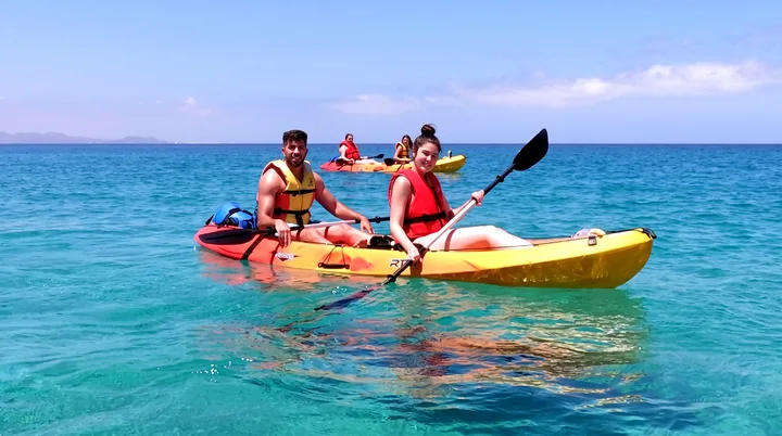 Kajak og Snorkling Papagayo Lanzarote