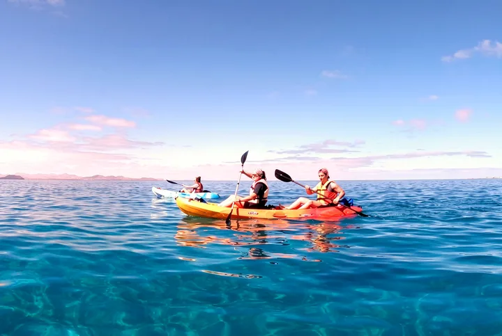 Kajak og Snorkling Papagayo Lanzarote