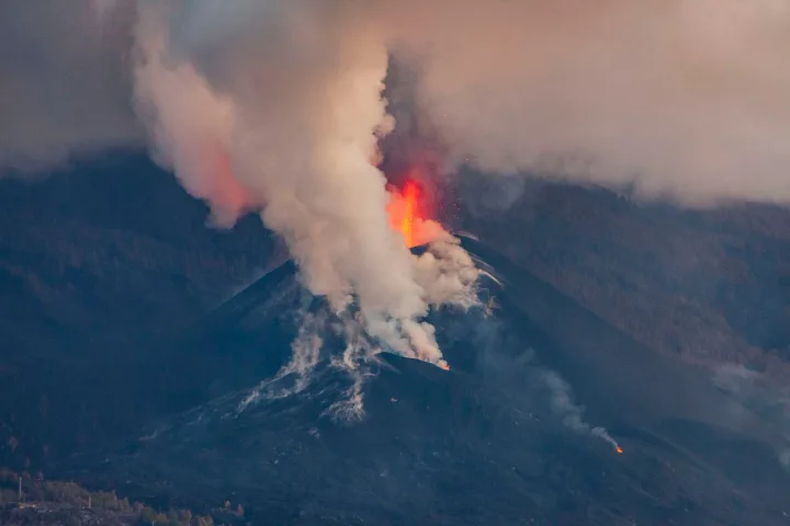 Tour del Vulcano di La Palma, Giornata Intera in Traghetto da Tenerife