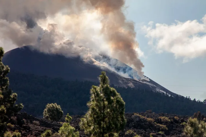 Tour del Vulcano di La Palma, Giornata Intera in Traghetto da Tenerife
