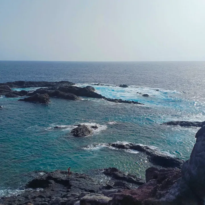 Tur til naturlige bassenger, Masca & Los Gigantes Tenerife