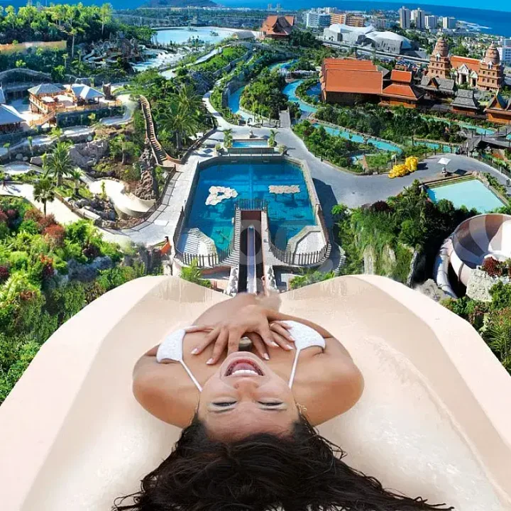 Siam Park & Loro Parque Tenerife, Kaksoisliput, Yksi Päivä Kummassakin Puistossa