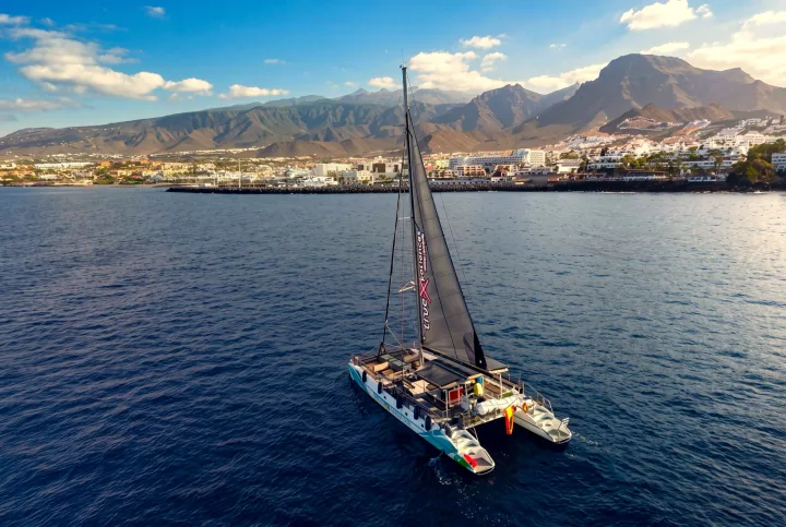 White Tenerife Catamaran