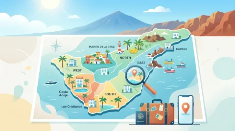 Dónde alojarse en Tenerife: guía práctica por zonas (actualizada 2026)